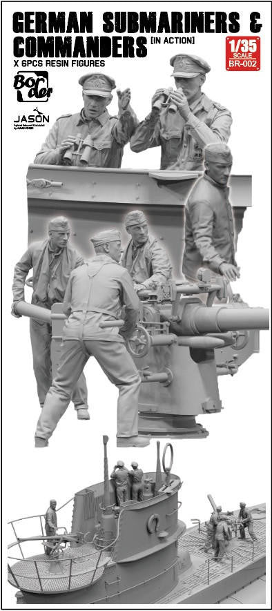 Border Model 1/35 German Submariners in Action BR002